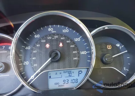 2016 Toyota Corolla Le из США, поврежденный, VIN 5YFBURHE3GP500865